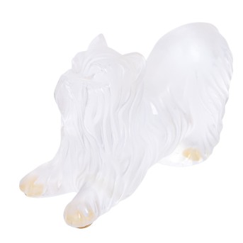 LALIQUE LALIQUE, Terrier in spielender Haltung,