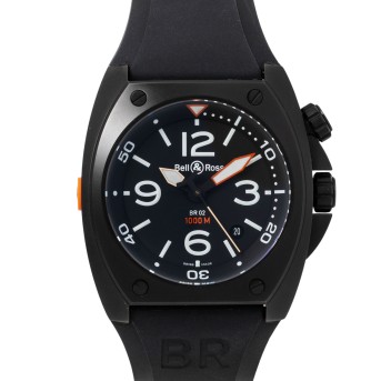 BELL & ROSS BELL & ROSS BR 02 Ref. BR02-20-S Herrenuhr.