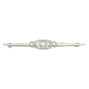 Stabbrosche mit Diamant