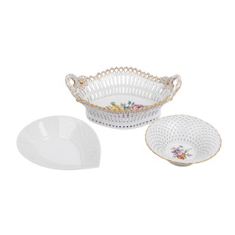 KPM KPM 3 Schalen, 20./21. Jh.