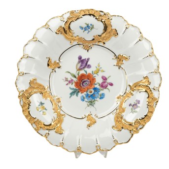 MEISSEN ceremonial bowl, 2nd choice, before 1924.