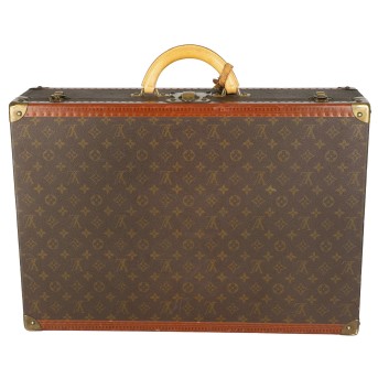 LOUIS VUITTON LOUIS VUITTON VINTAGE Reisekoffer 'ALZER 60'.