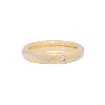 NIESSING NIESSING Bandring mit Brilliant,