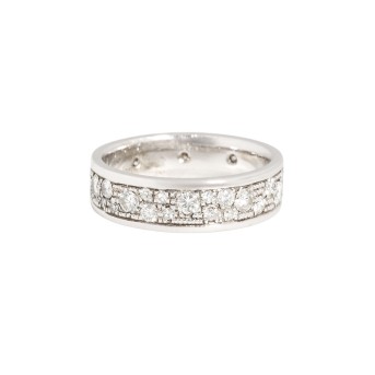 Bandring mit 21 Brillanten