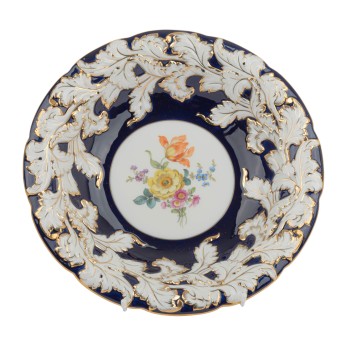 MEISSEN ceremonial bowl, 20th century, 1st choice.
