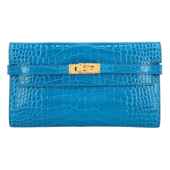 HERMÈS wallet 'KELLY', coll.: 2014.