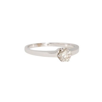 Solitaire Ring mt 1 Brillant,