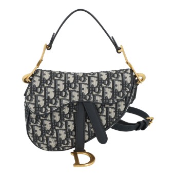 DIOR DIOR Umhängetasche 'MINI SADDLE BAG', Koll.: 2020, akt. NP.: 3.400,-€.