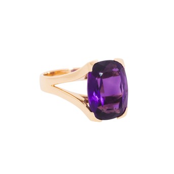 JACOBI JACOBI Ring mit feinem Amethyst,