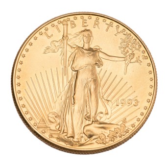 USA /GOLD - 1 Unze American Eagle, 50 $ 1993,