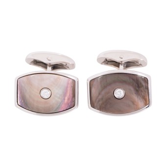 VICTOR MAYER cufflinks with mother-of-pearl 