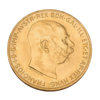 Österreich /GOLD  - Franz Josef I. 100 Kronen 1915/NP,
