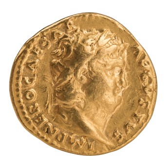 Römisches Kaiserreich - Kaiser Nero (54-68 n. Chr.) Gold Aureus,