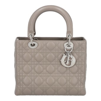 DIOR DIOR Handtasche 'LADY DIOR MEDIUM', Koll.: 2006, akt. NP.: 5.900,-€.