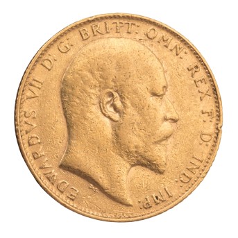 Großbritannien /GOLD - Edward VII. 1 Sovereign 1906