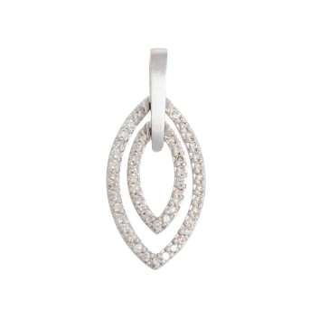 Anhänger mit 50 Brillanten,