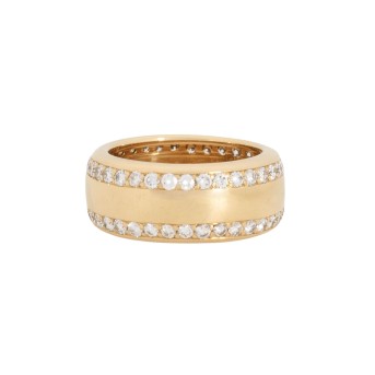 Ring mit 72 Brillanten,