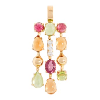 Anhänger mit 3 Brillanten,