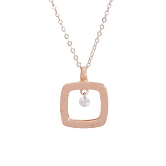 PONTE VECCHIO Kette mit Anhänger 'Giovelli Vega' bestzt mit Brillant