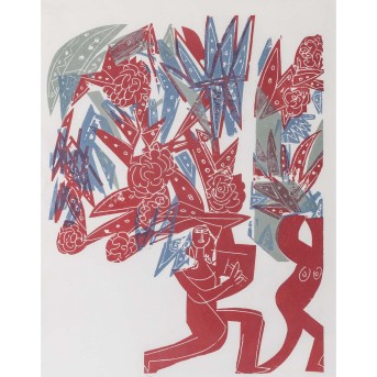 GRIESHABER, HAP (Helmut Andreas Paul, 1909-1981), 'Erinnerung an Ernst W. Nay', 1968,