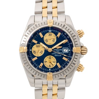 BREITLING Chronomat Evolution Ref. B13356 men's watch with box & papers. 