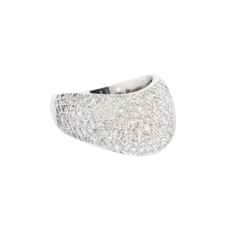 Ring with diamonds, total approx. 2.0 ct, 