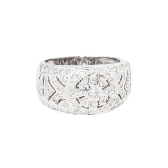 Ring mit 75 Brillanten