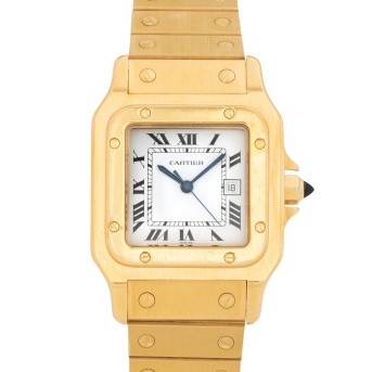 CARTIER CARTIER Santos  Carree  Ref. 2960 Herrenuhr.