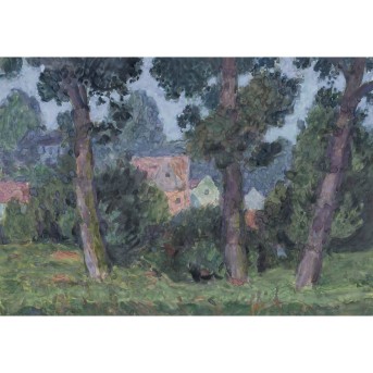 STRASSNER, ERNST (1905-1991) 'Alter Garden' 1982