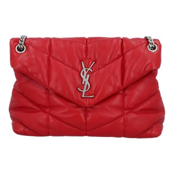 YVES SAINT LAURENT shoulder bag 'PUFFER MEDIUM', current retail price: €2,900, coll.: 2019.