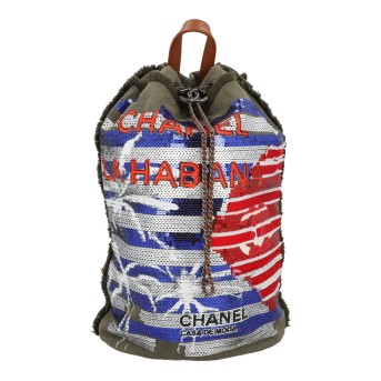 CHANEL CHANEL Rucksack 'LA HABANA', Koll.: 2016-2017.