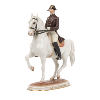 AUGARTEN WIEN "Piaffe-Spanische Reitschule 1926" um 1970