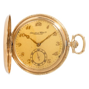 IWC IWC Savonette Taschenuhr ca. 1927 mit Papieren.