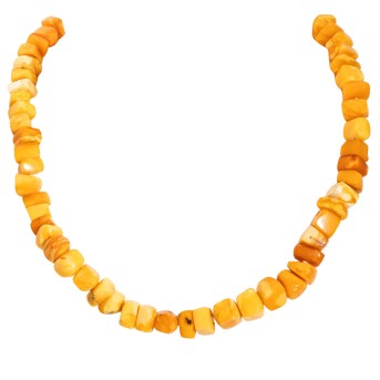 Kette aus Bernstein,