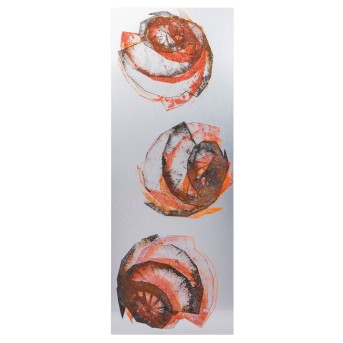 OBRECHT, ULLI (süddeutsche Künstlerin 20./21. Jh.), 'Drei Schneckenhäuser',