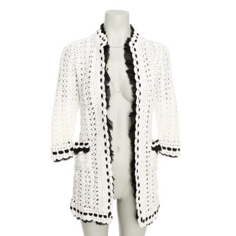 CHANEL CHANEL Mantel, Gr. 32 (fr. 34), Koll.: Frühling 2005.