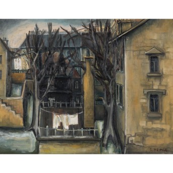 HEINLE, E. (XX) 'Schwabinger Ansicht'