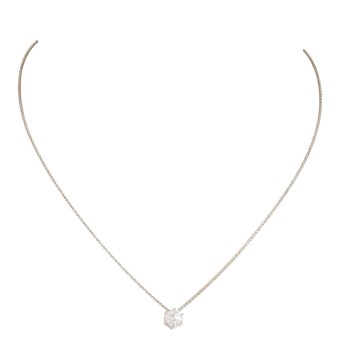 RENÉ KERN Solitäranhänger mit Brillant ca. 0,747 ct,