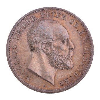 美月様☆1864 1879 1880 1884  1887 1888 1897 GERMANY - GRAND DUCHY OF MECKLENBURG-STRELITZ - FREDERICK