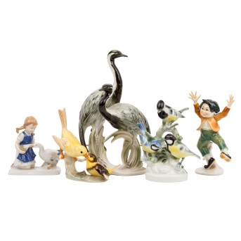 ENS a.o. set of 5 figures, 20th cent: