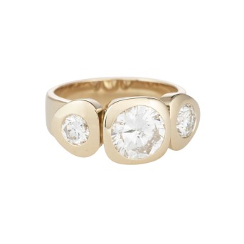 Ring mit Brillant ca. 2,00 ct,