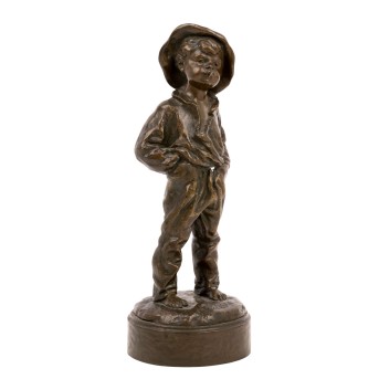 KLEY, LOUIS (1833-1911), AFTER, 'Smoking Boy'.