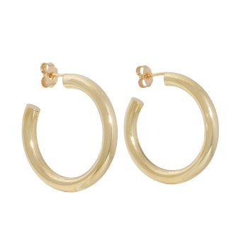 Paar 3/4-Steckcreolen,