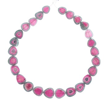 Turmalinkette 'Wassermelone'