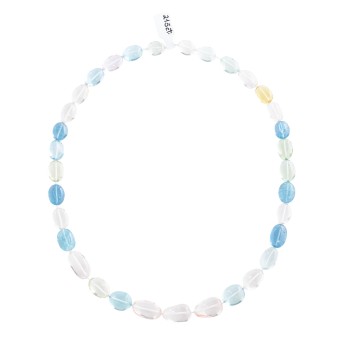 Mehrfarbige Beryllkette