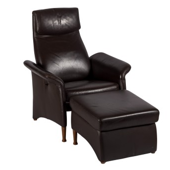 WALTER KNOLL Relax-Sessel mit Ottomane,