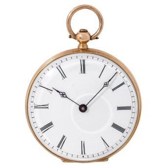 Unsignierte antike Damen Umhängeuhr.