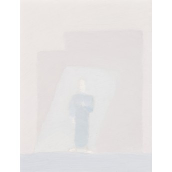 KAESDORF, JULIUS (1914-1993), 'Der Ansager', 1990,