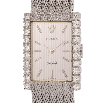 ROLEX Vintage Orchid Ref 2677 Damenuhr von 1978 mit Papieren.