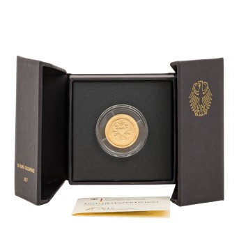 BRD/GOLD - 50 Euro Lutherrose 2017-D,